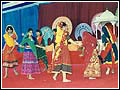Folk Dance by girls 