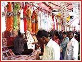 A full  month before Raksha Bandhan Festival, ariot of rakhadis overwhelm shop counters and displays throught India.
