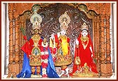 Shri Harikrishna Maharaj and Radhakrishna Dev