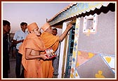 Traditional Vedic mahapuja and inauguration ceremony by BAPS senior sadhus