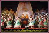 Devotional Dances performed by Balika, Kishori and Yuvati members. 