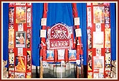 Hindolo decorated with Swaminarayan Aksharpith publications & gift items. Sankari