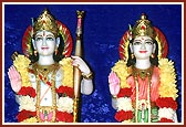 Shri Ram, Sita and Hanumanji 