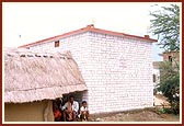 The newly built cyclone-proof homes by BAPS in Chakulia