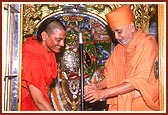 The staff that was sanctified by Gopalanand Swami