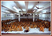 Sant Shibir - a gathering of sadhus during a spiritual camp  