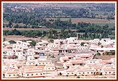Views of the BAPS-reconstructed village of Narayannagar