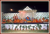 Kirtan concert by sadhus