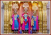 Bhagwan Swaminarayan, Aksharbrahma Gunatitanand Swami and Shri Gopalanand Swami