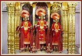 Bhagwan Swaminarayan, Aksharbrahma Gunatitanand Swami and Shri Gopalanand Swami