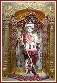  The sacred image of Shri Ghanshyam Maharaj