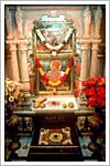Holy charanarvind of Bhagwan Swaminarayan and Shri Akshar Purushottam Maharaj and Guru Parampara in Akshar Deri