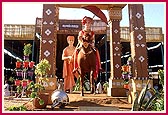 A spot of Bhagwan Swaminarayan and Gunatitanand Swami