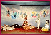 The samadhi chapter by Bhagwan Swaminarayan shows devotees having darshan of their deity