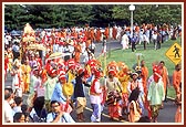 A colorful parade through the CFI grounds capsuled the traditions, festivals and characters of India's glorious heritage
