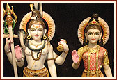 Shri Shiv Parvatji and Shri Ganeshi 