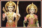 Shri Sita Ram Dev and Shri Hanumanji