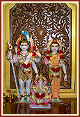 Shri Shiv Parvati and Shri Ganeshji