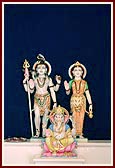 Shri Shiv-Pravati and Shri Ganeshji