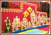 Murtis for worship in the yagna