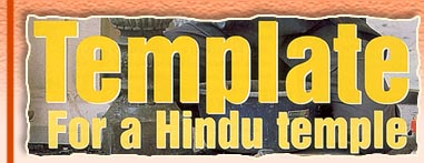 Template For a Hindu temple