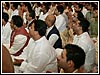 Pramukh Swami Maharaj's UK Visit 2004 - Satsang Asmita - Young Yuvak/Yuvatis Assembly