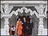 The Right Honourable Tony Blair MP, Prime Minister visits BAPS Shri Swaminarayan Mandir, London, UK