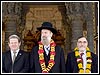 Jewish Delegation of Spiritual Heads and Officials Visit Swaminarayan Akshardham, New Delhi, India
