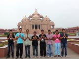 France Kishores-Kishoris Mandal India Trip, New Delhi India