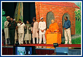 PS youths and children perform a drama, 'Yogi Charitam', celebrating the life of Yogiji Maharaj