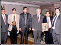 Members of BAPS receiving the award
