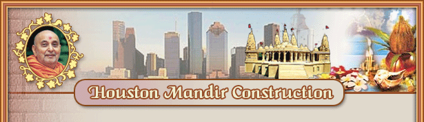 Houston Mandir Construction