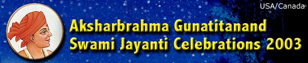 Aksharbrahman Gunatitanand Swami Jayanti & Sharad Punam Festival Celebration