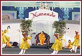 Kishores perform a festive dance  