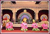 Kishores express their devotion through a dance