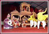  Kishores express their devotion through a dance