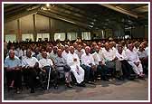 Senior Citizens seated in the evening assembly 