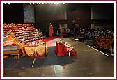  Swamishri prays to Bhagwan Swaminarayan and his Gurus during his pooja  