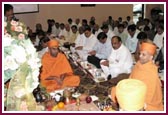  Murti Sthapan Vidhi at  BAPS Shri Swaminarayan Sanskardham, Springfield, MA