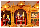  Annakut offered before the murtis of BAPS Shri Swaminarayan Mandir, Lansdale 