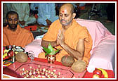 Mahapooja performed by saints