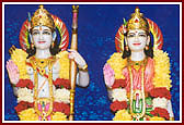 Idols of Sita Ram 