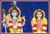 Idols of Shiv Parvati