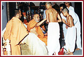 Young brahmin kids were given the sacred thread, on September 2