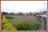 The land which is a part of the 'Swaminarayan School'