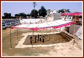 The holy Ahalya Sarovar adjoining the Bindu Sarovar